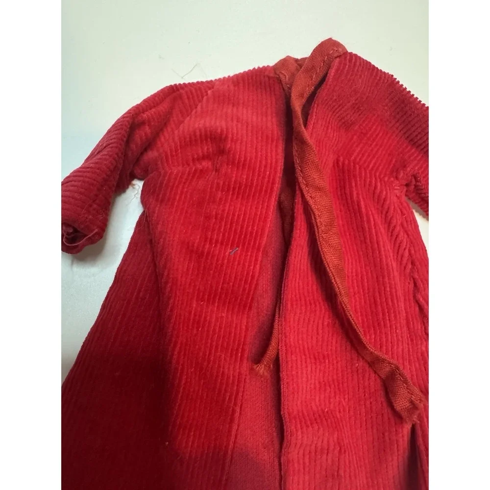 Vintage Red Corduroy Bolero Jacket - Barbie‎ Doll Clothes